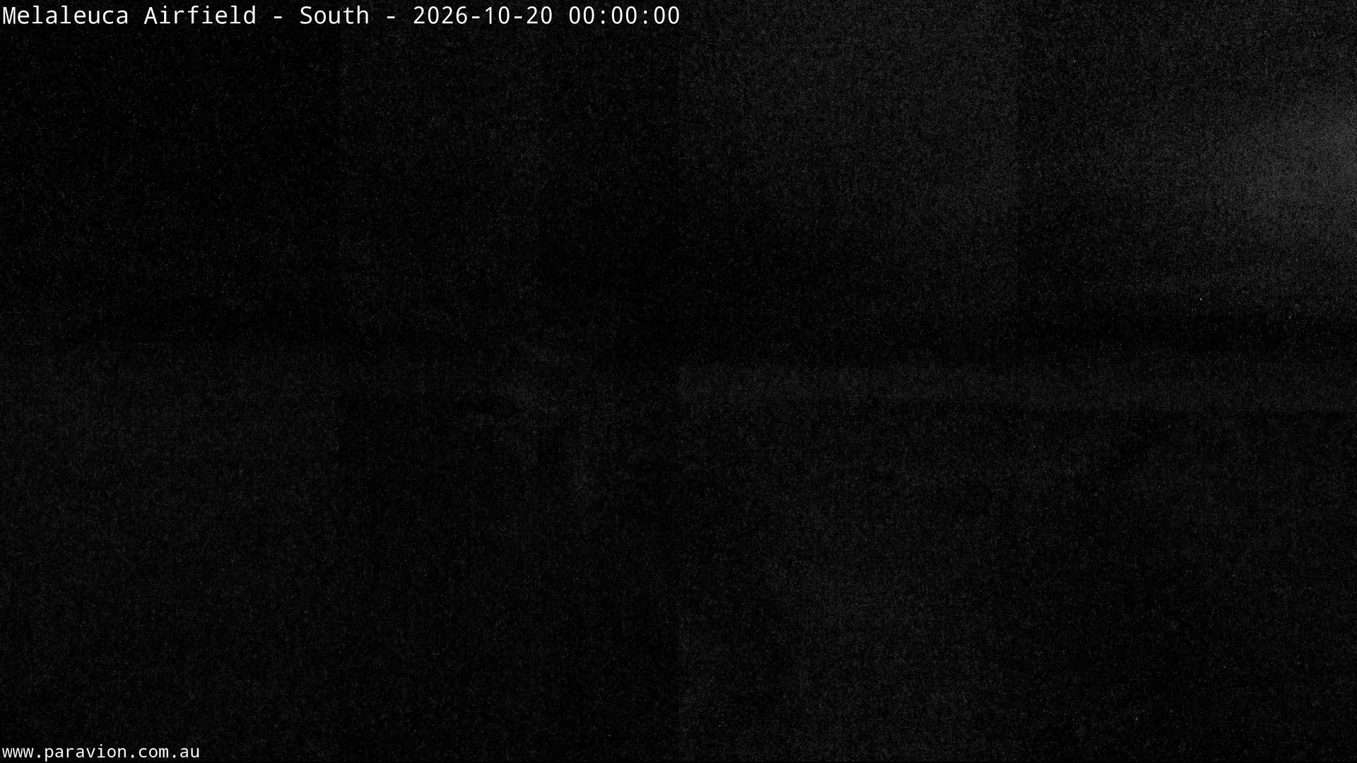 time-lapse frame, Melaleuca Airfield - South webcam