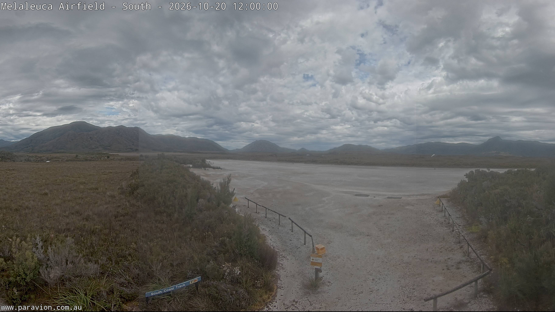 view from Melaleuca Airfield - South on 2026-10-20