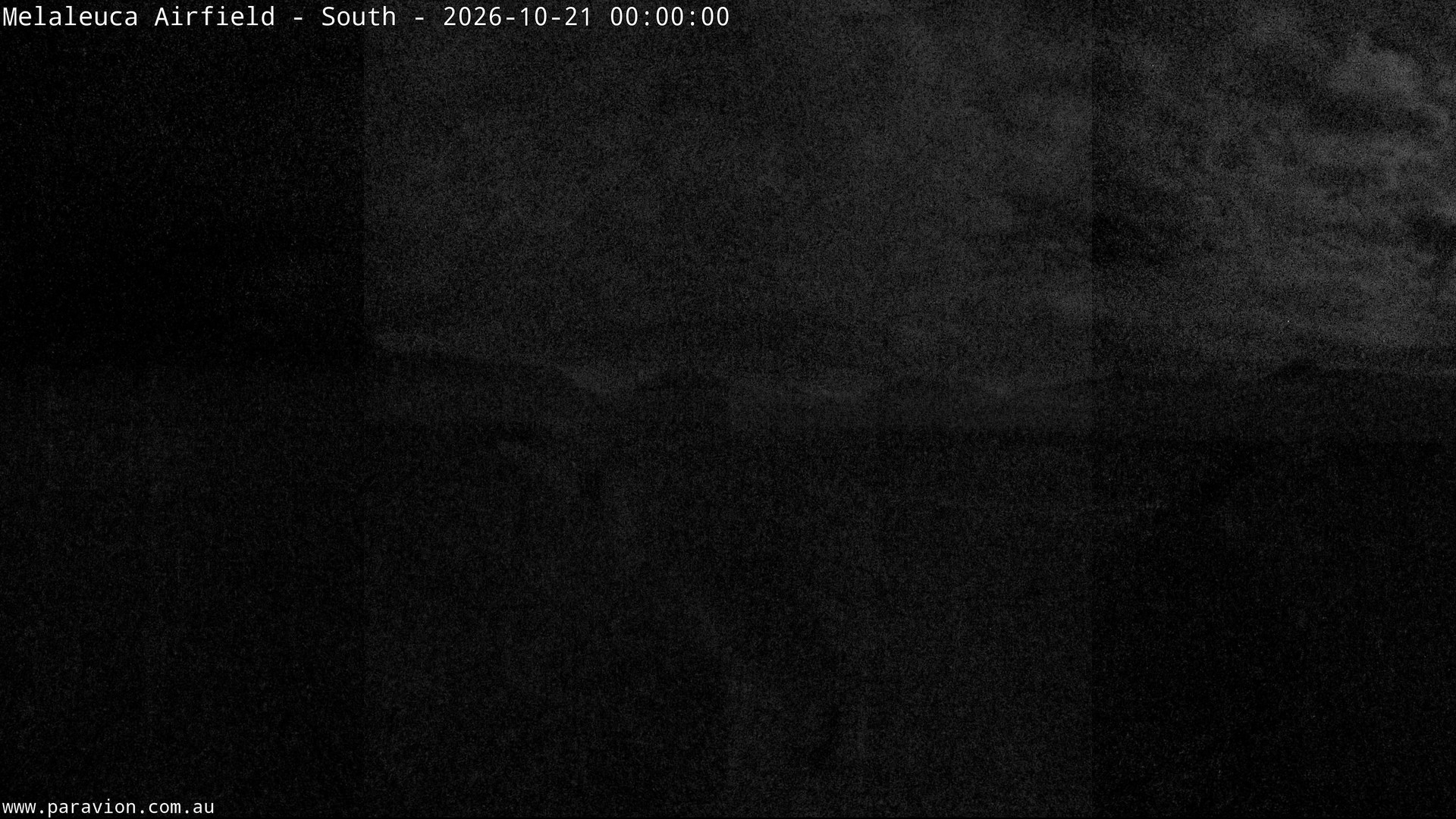 time-lapse frame, Melaleuca Airfield - South webcam