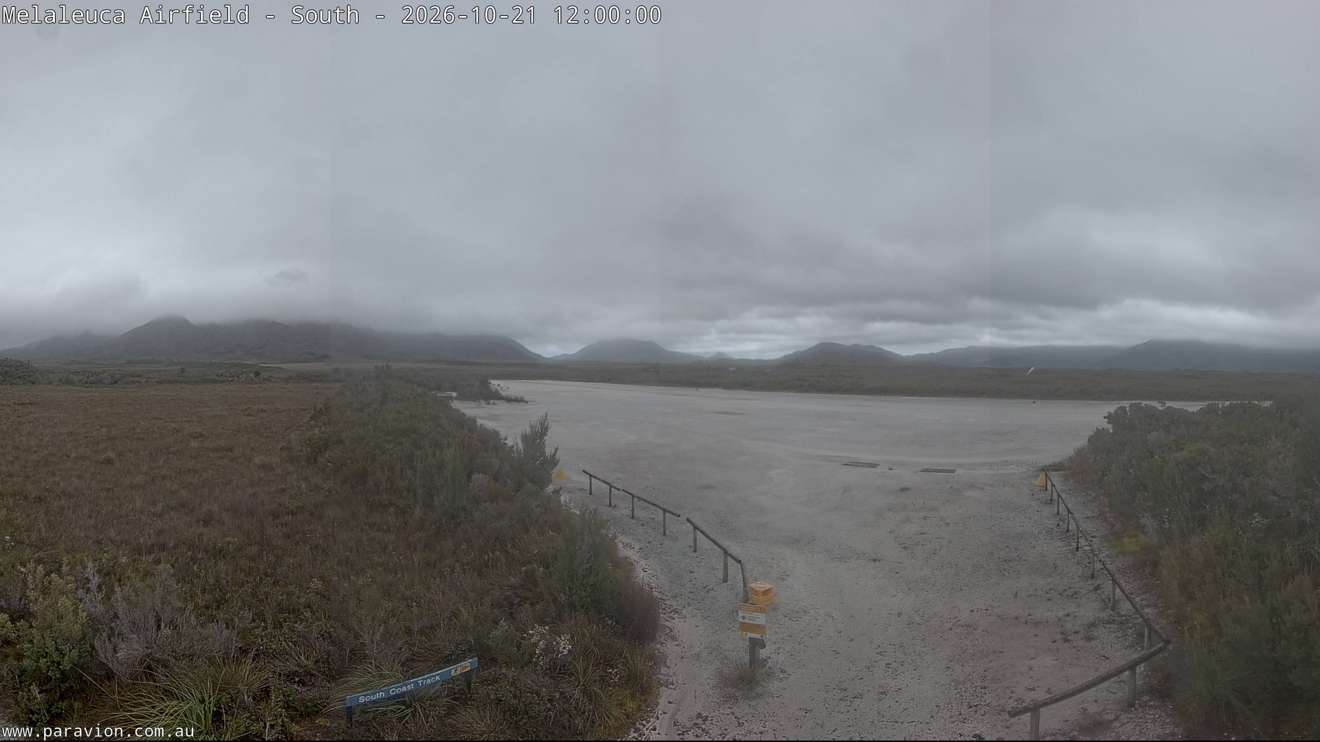view from Melaleuca Airfield - South on 2026-10-21