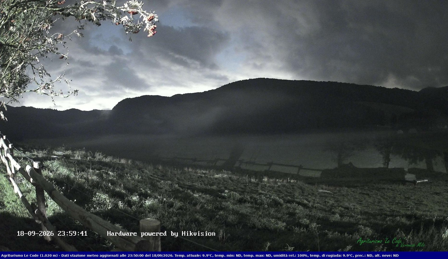 time-lapse frame, Webcam Cansiglio - verso la piana dei "Bech" webcam