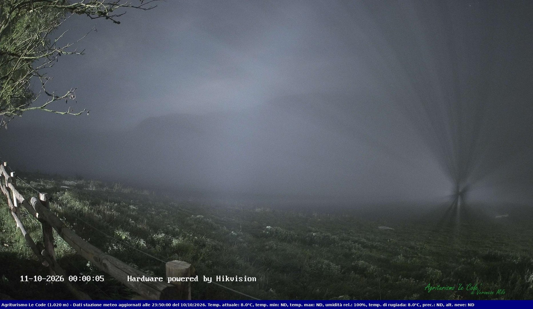 time-lapse frame, Webcam Cansiglio - verso la piana dei "Bech" webcam