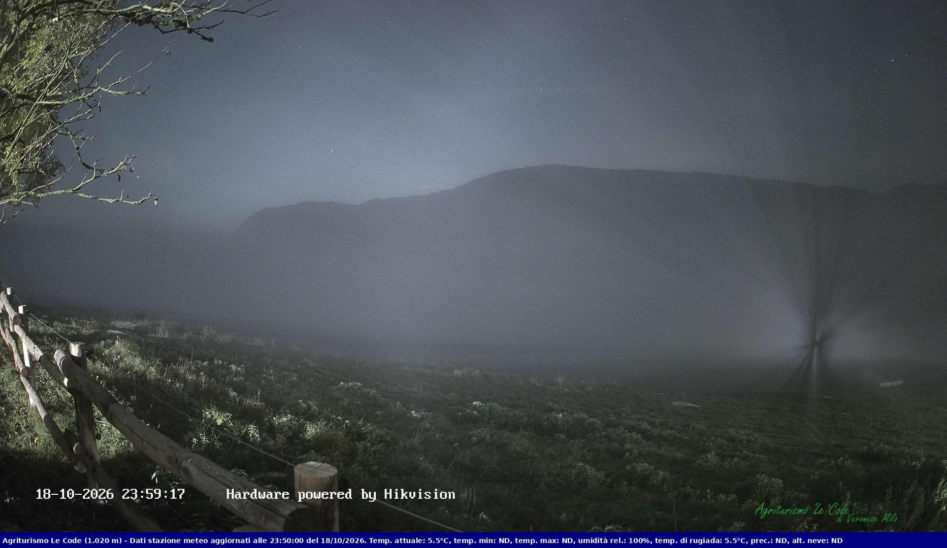 time-lapse frame, Webcam Cansiglio - verso la piana dei "Bech" webcam
