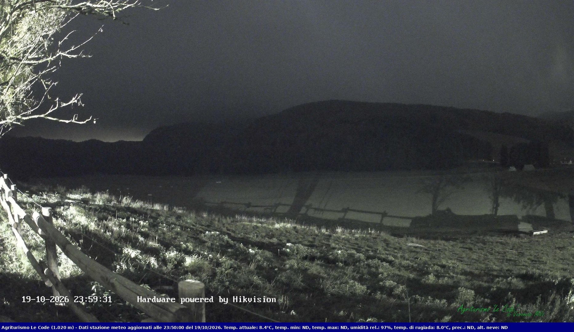 time-lapse frame, Webcam Cansiglio - verso la piana dei "Bech" webcam