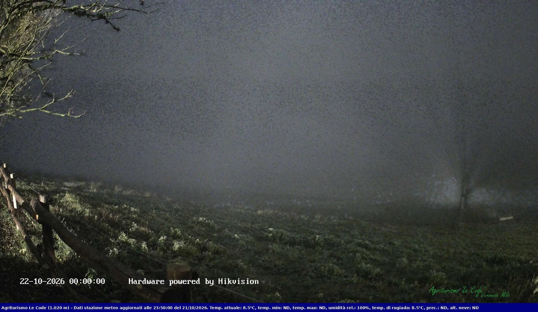 time-lapse frame, Webcam Cansiglio - verso la piana dei "Bech" webcam