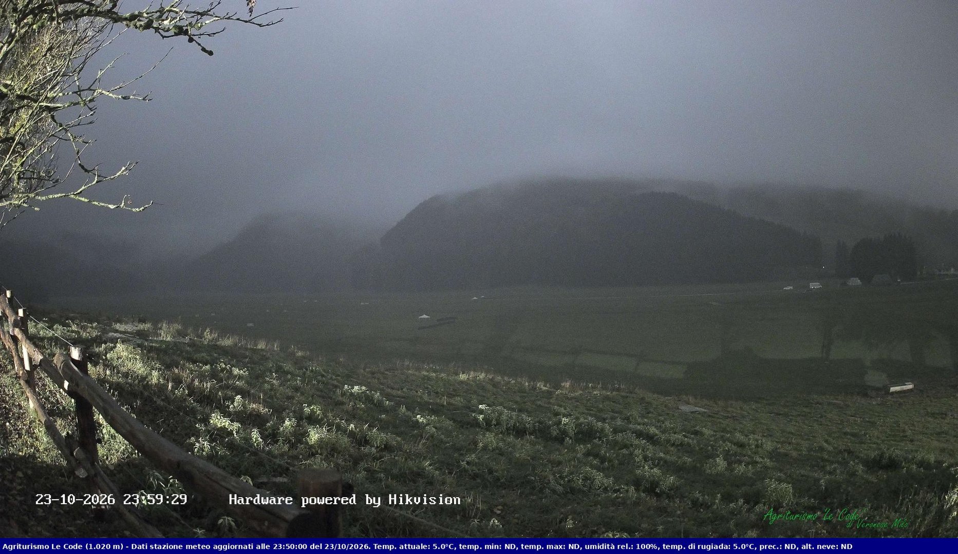 time-lapse frame, Webcam Cansiglio - verso la piana dei "Bech" webcam