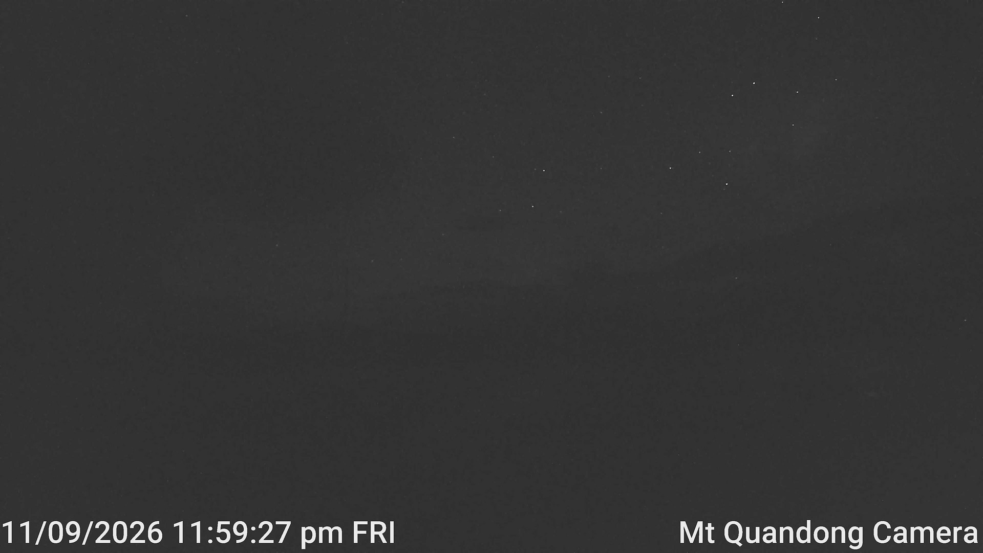 time-lapse frame, Mt Quandong Camera webcam