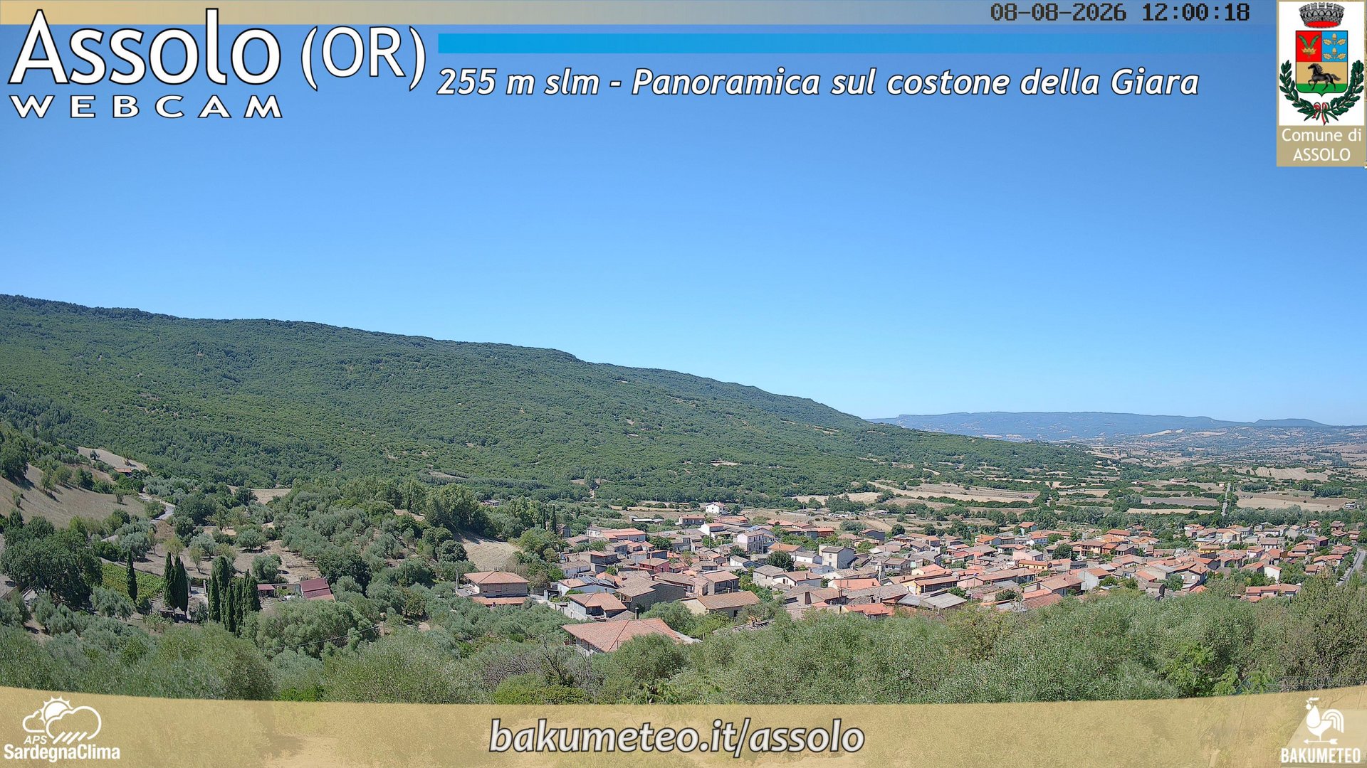 view from Assolo on 2026-08-08
