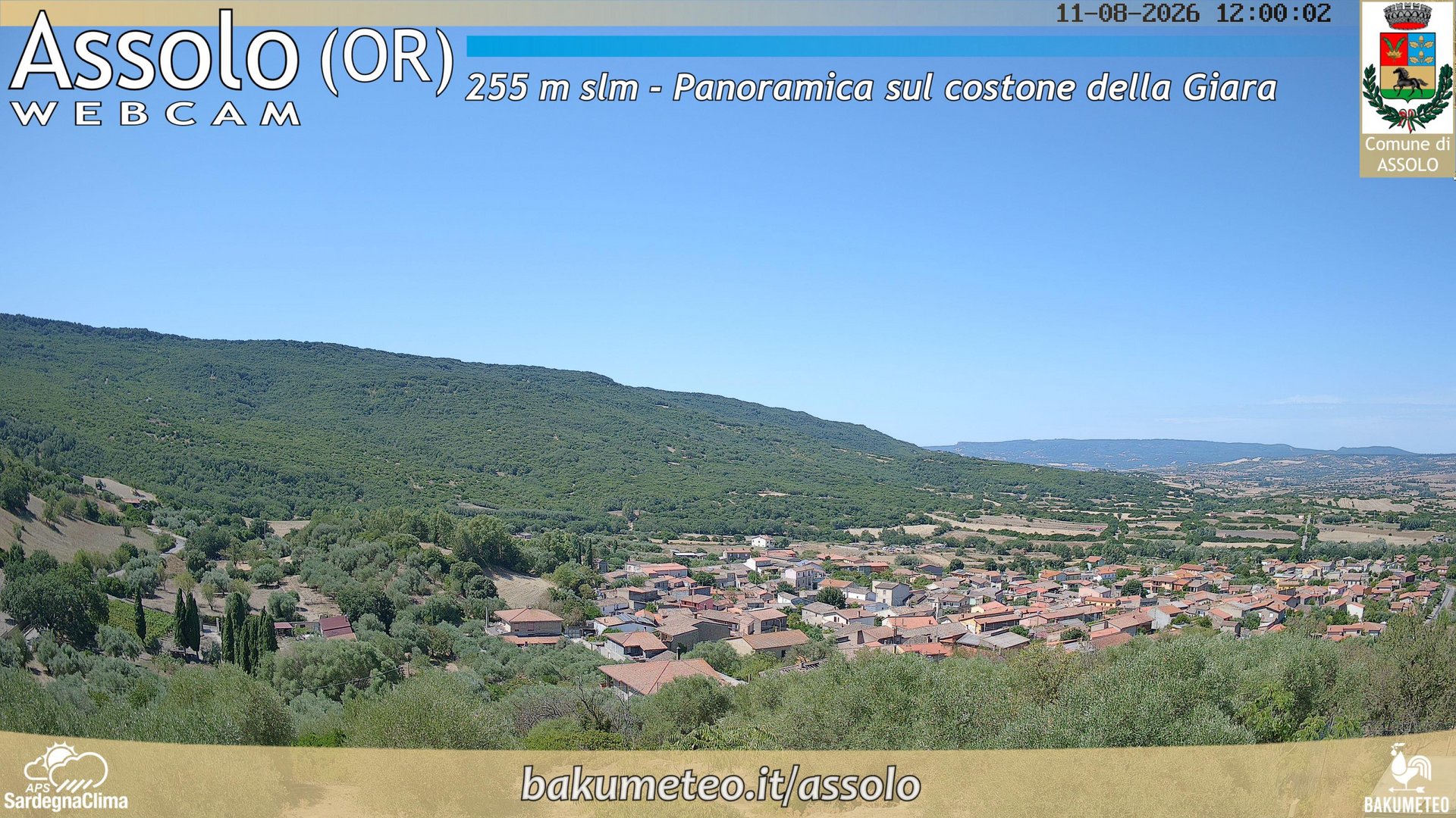 view from Assolo on 2026-08-11