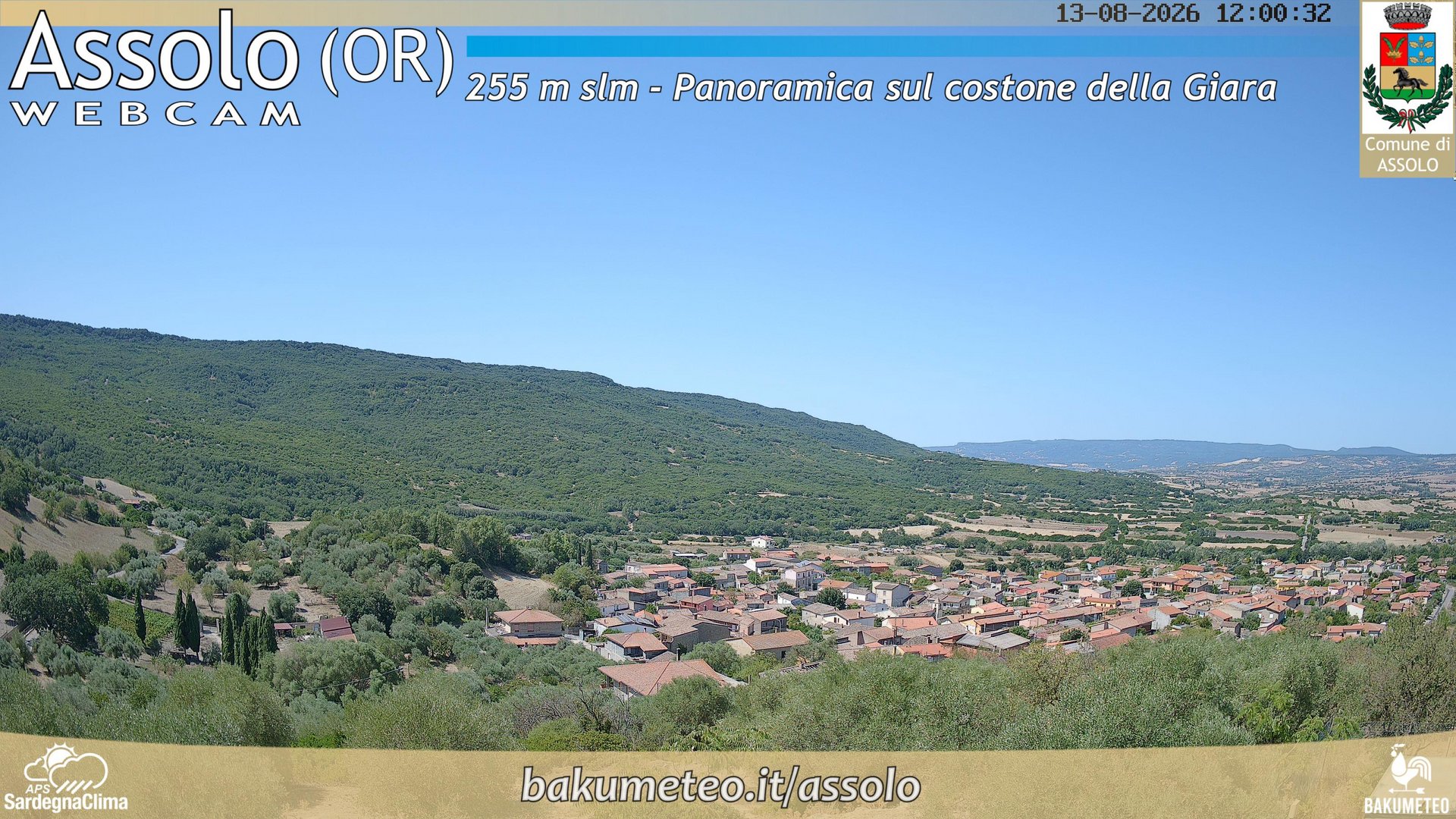 view from Assolo on 2026-08-13