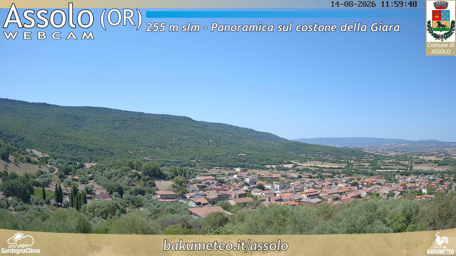 view from Assolo on 2026-08-14