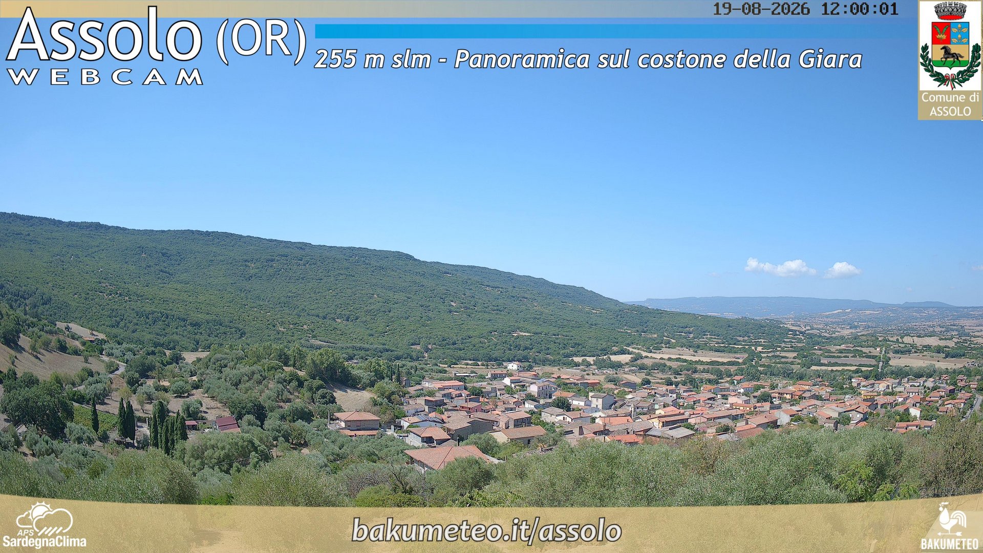 view from Assolo on 2026-08-19