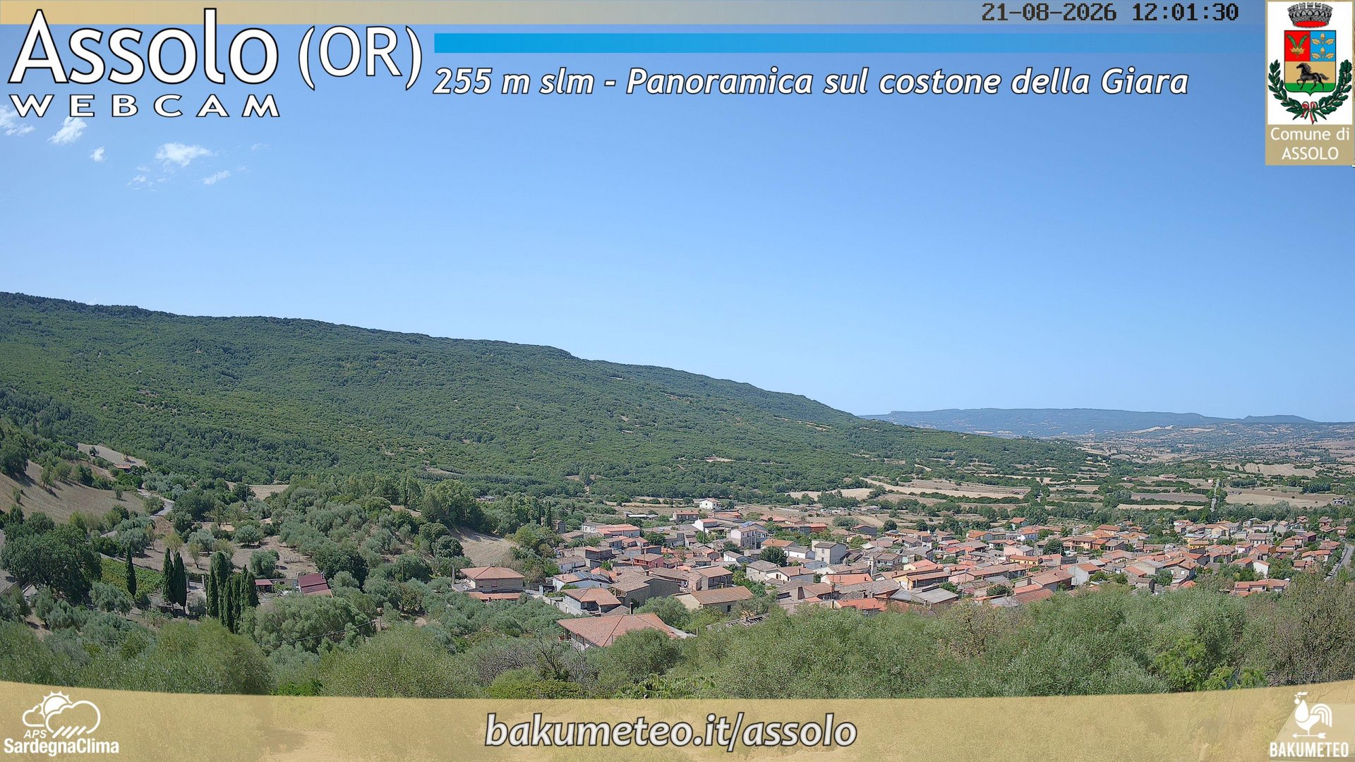 view from Assolo on 2026-08-21