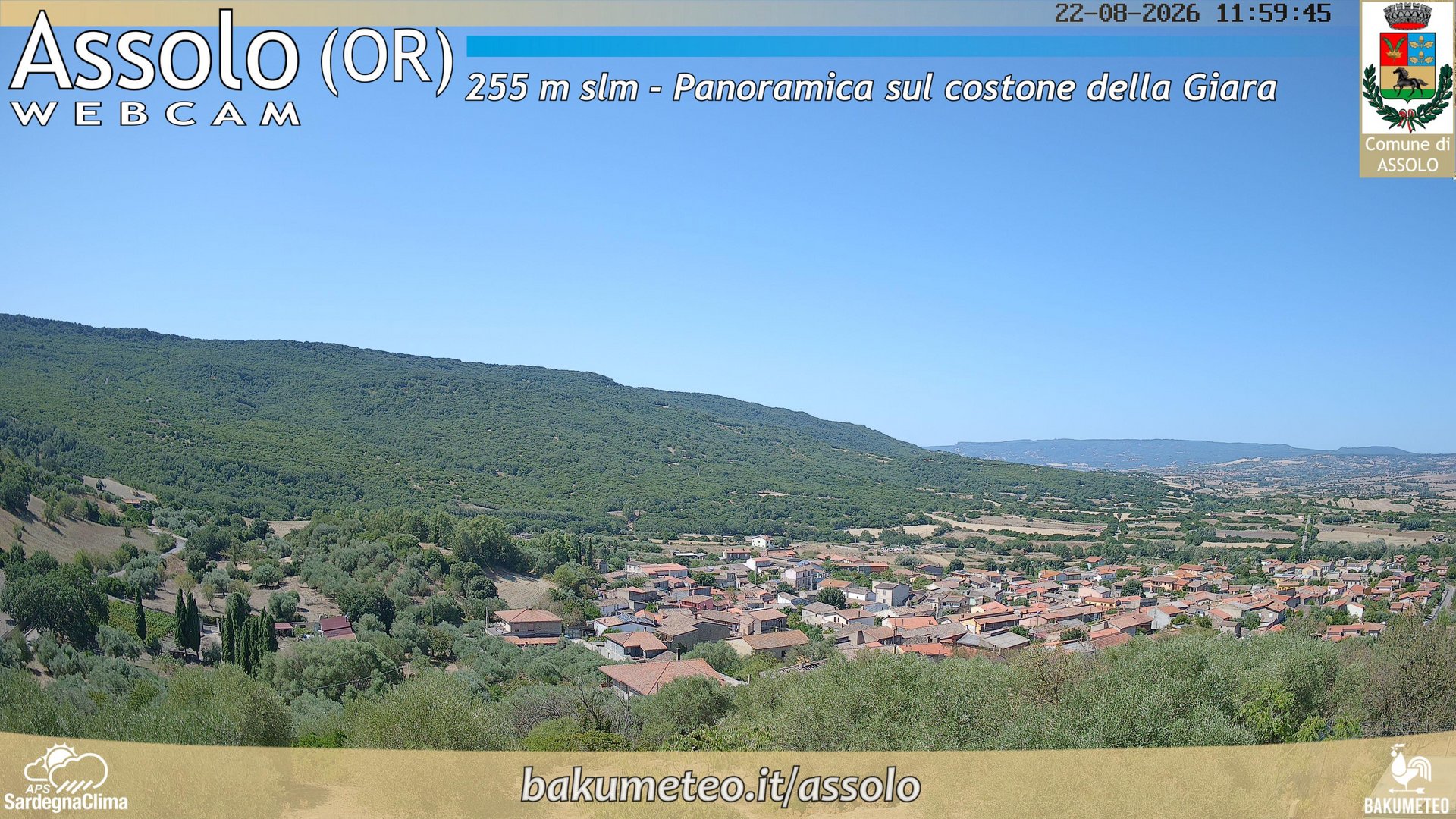 view from Assolo on 2026-08-22