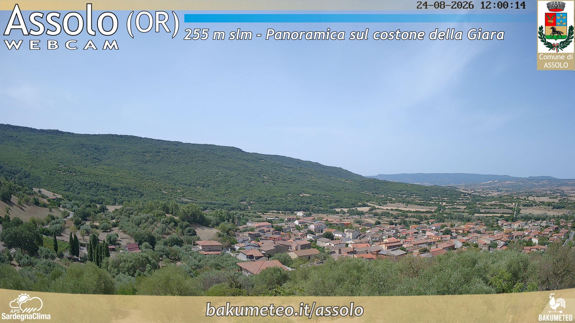 view from Assolo on 2026-08-24