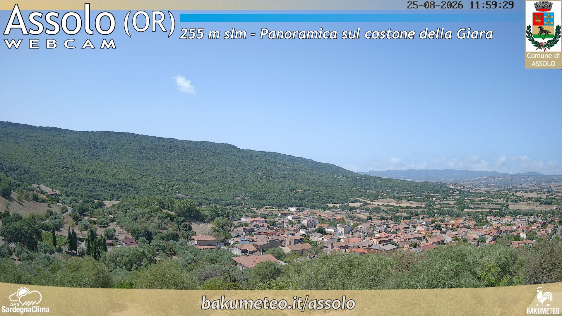 view from Assolo on 2026-08-25