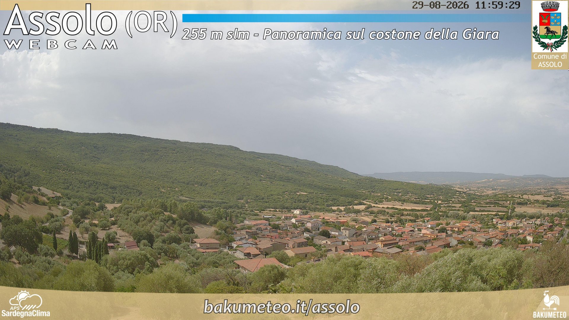 view from Assolo on 2026-08-29