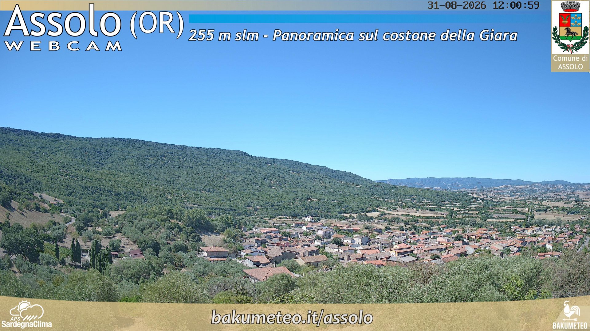 view from Assolo on 2026-08-31