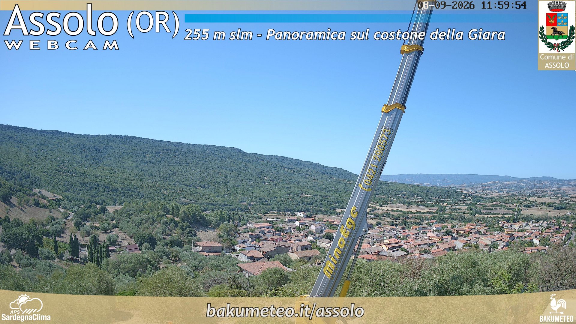 view from Assolo on 2026-09-08