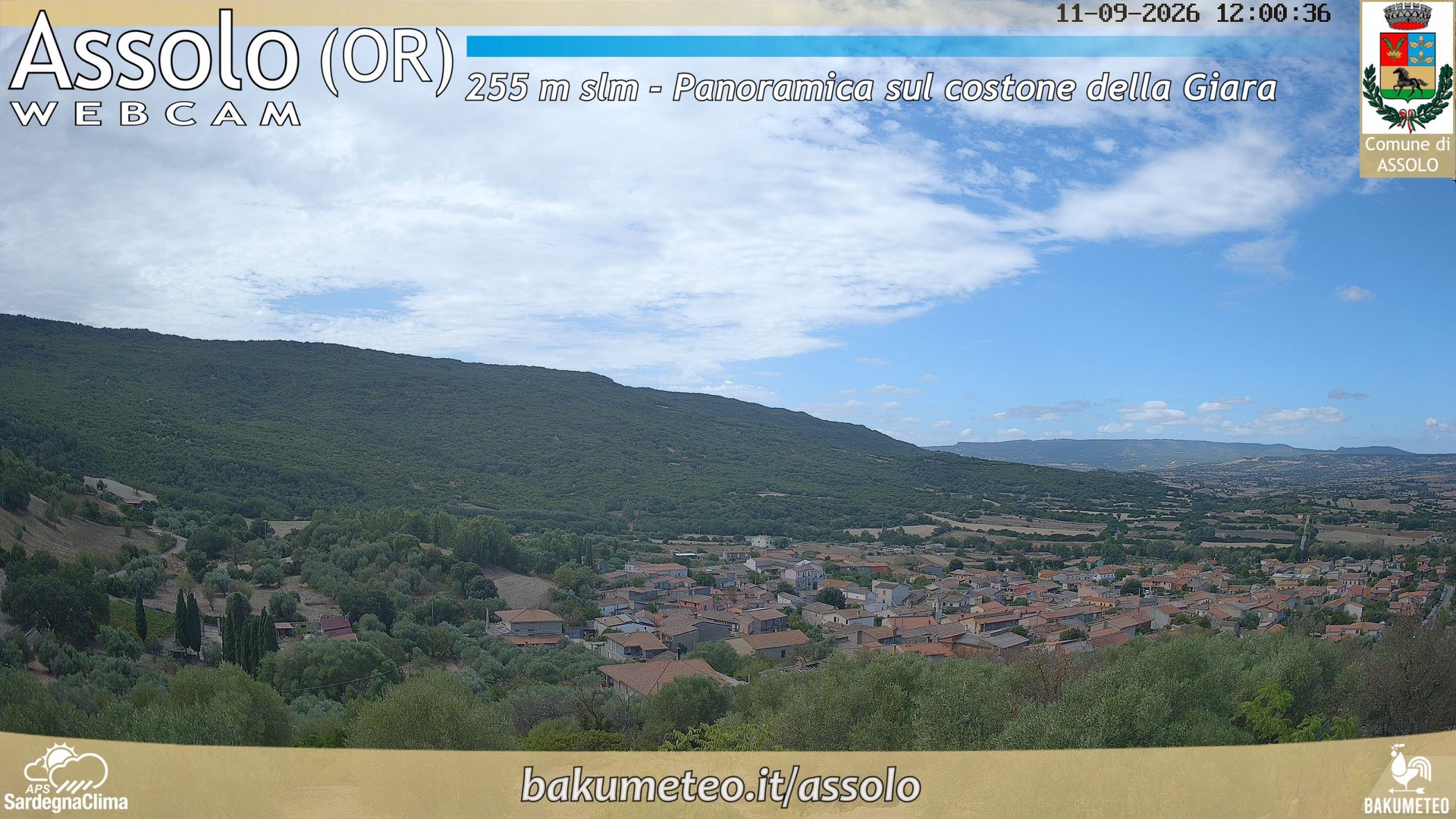 view from Assolo on 2026-09-11