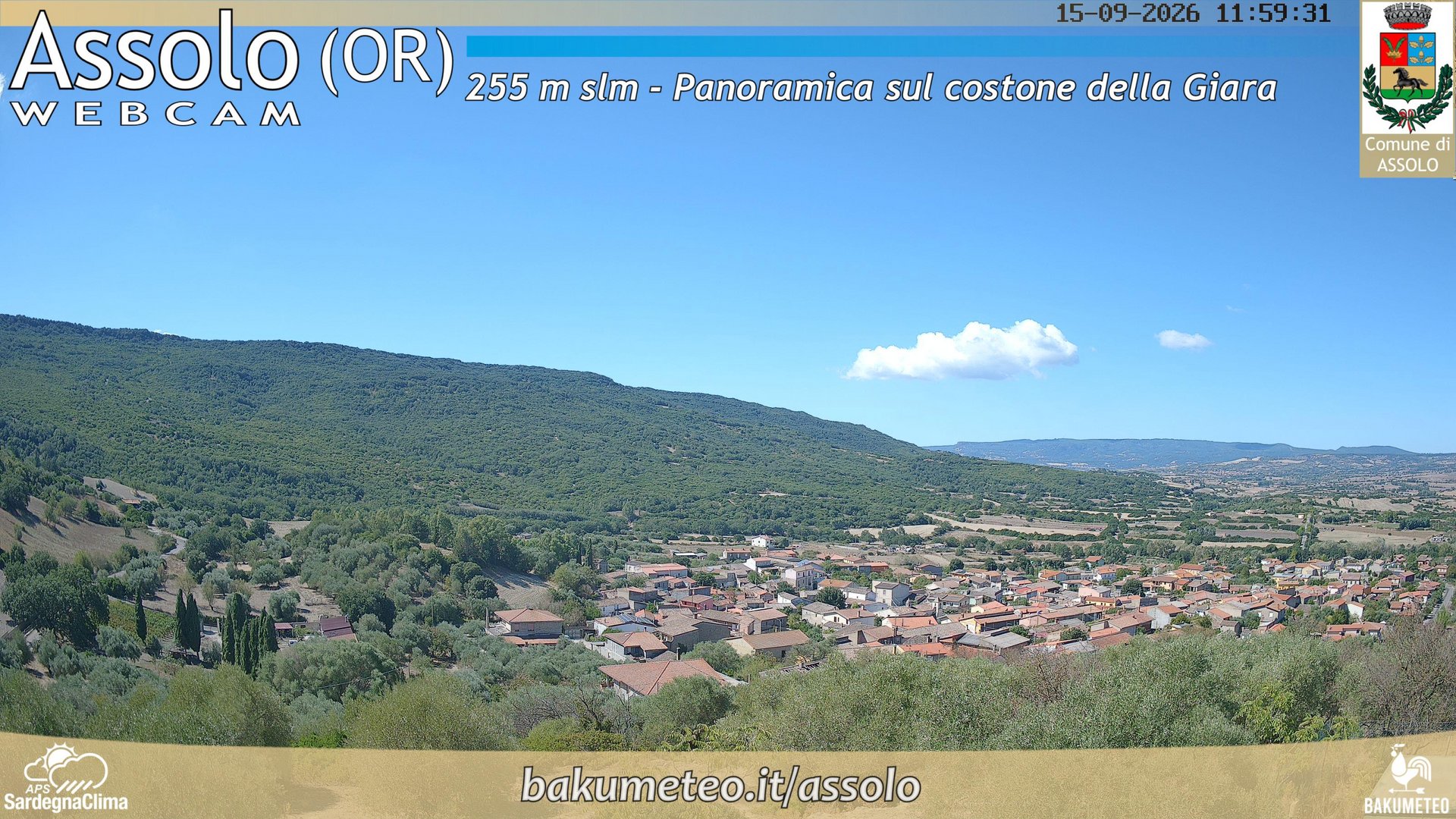 view from Assolo on 2026-09-15