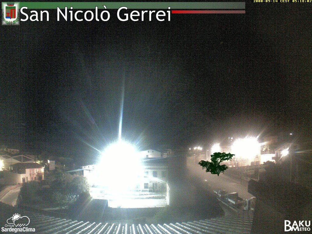 time-lapse frame, San Nicolò webcam
