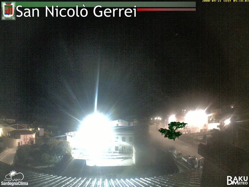time-lapse frame, San Nicolò webcam
