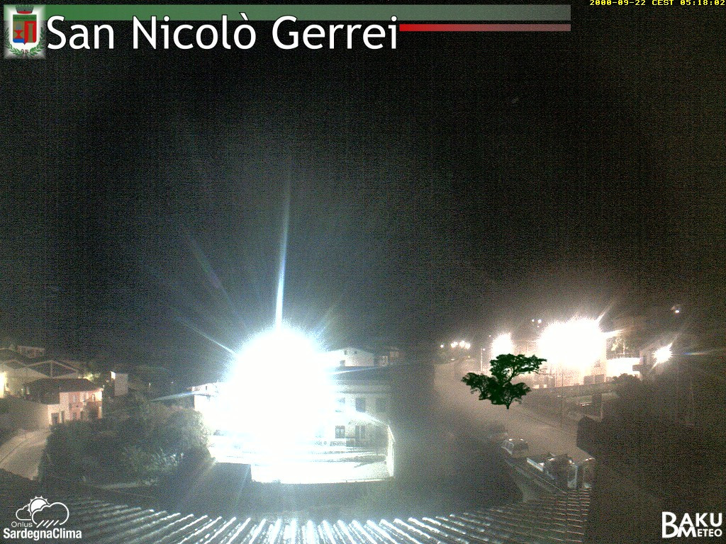 time-lapse frame, San Nicolò webcam