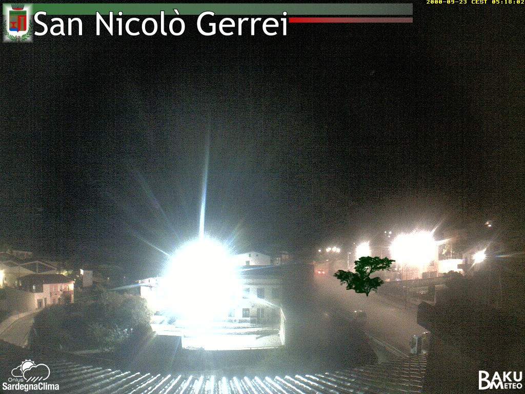 time-lapse frame, San Nicolò webcam