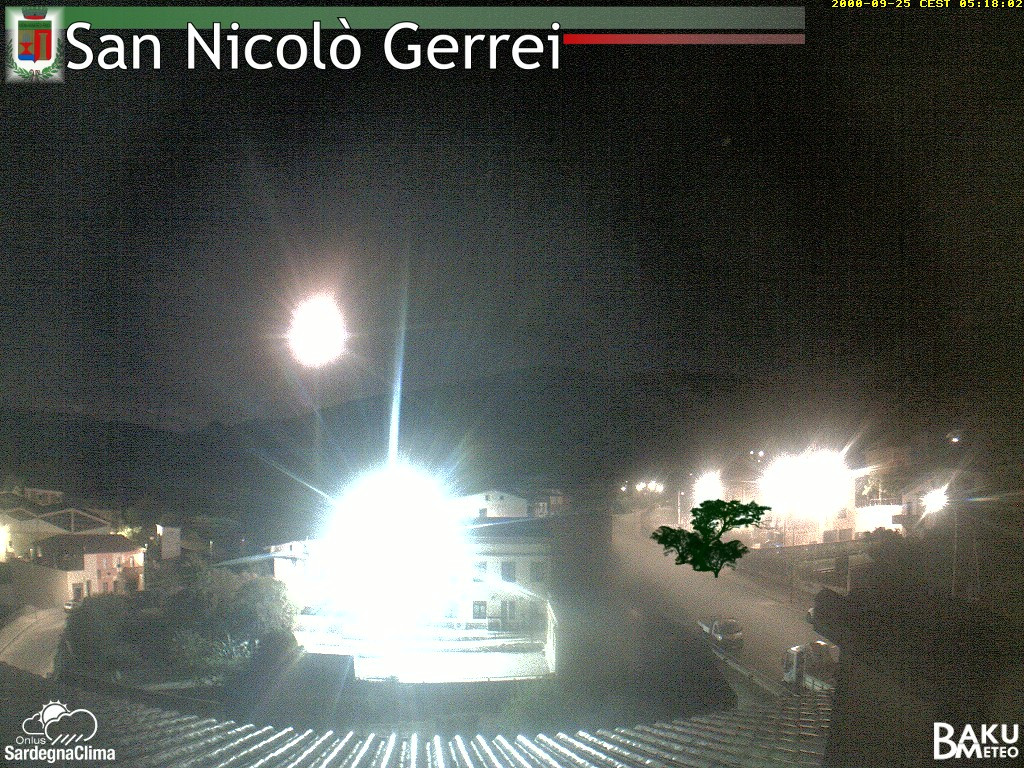 time-lapse frame, San Nicolò webcam