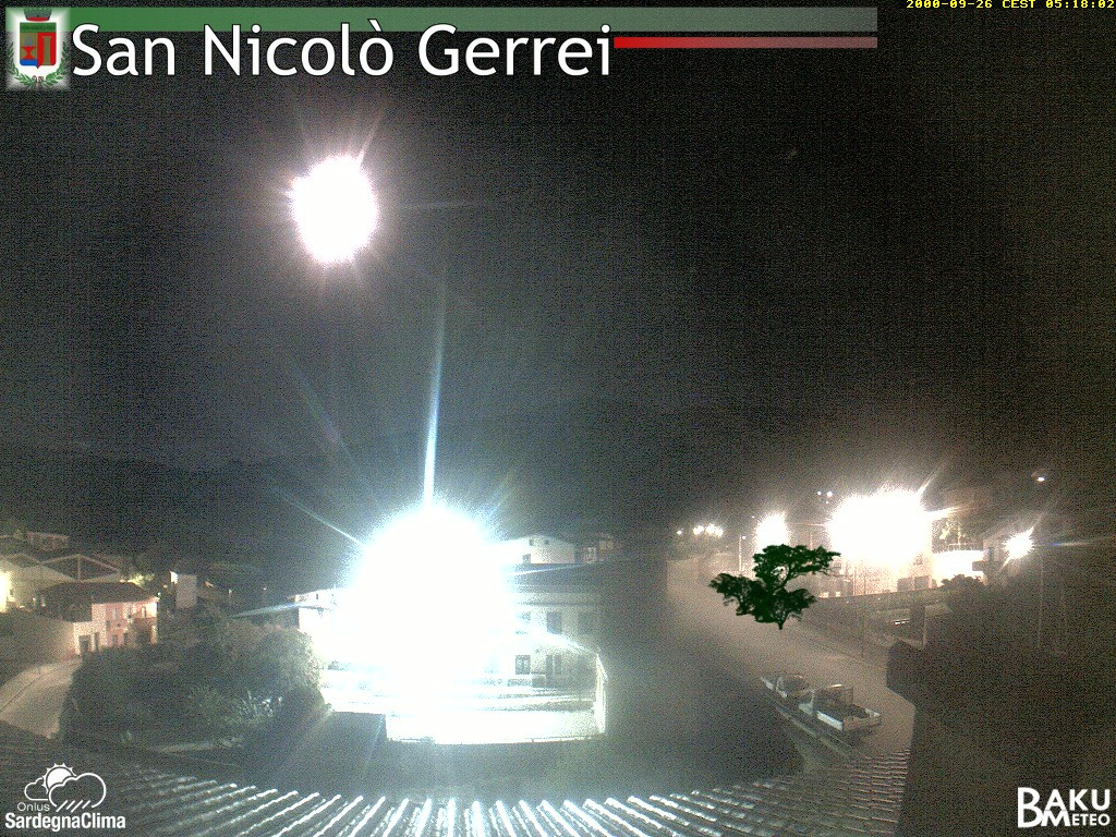 time-lapse frame, San Nicolò webcam