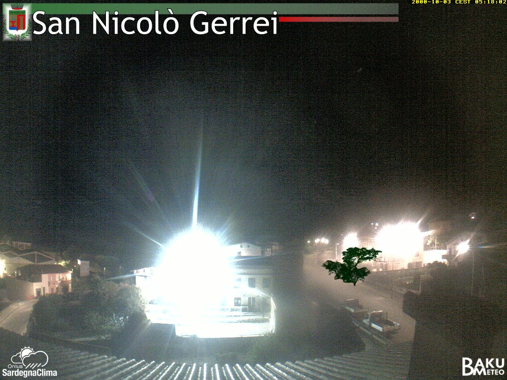 time-lapse frame, San Nicolò webcam