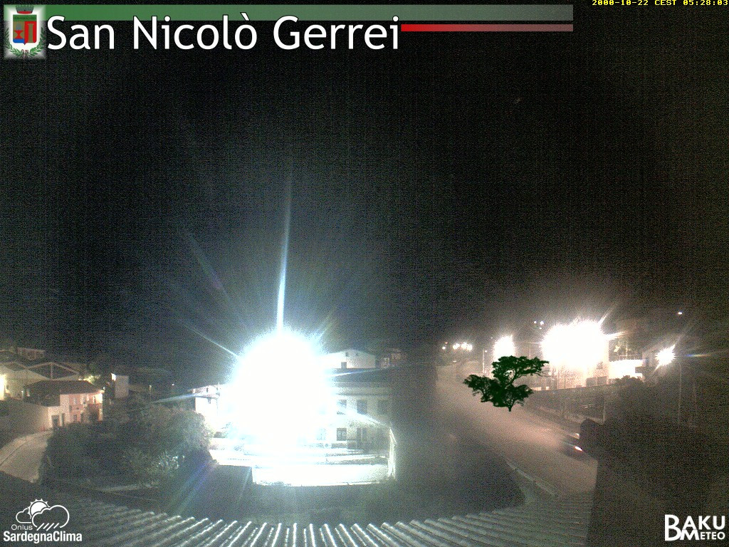 time-lapse frame, San Nicolò webcam