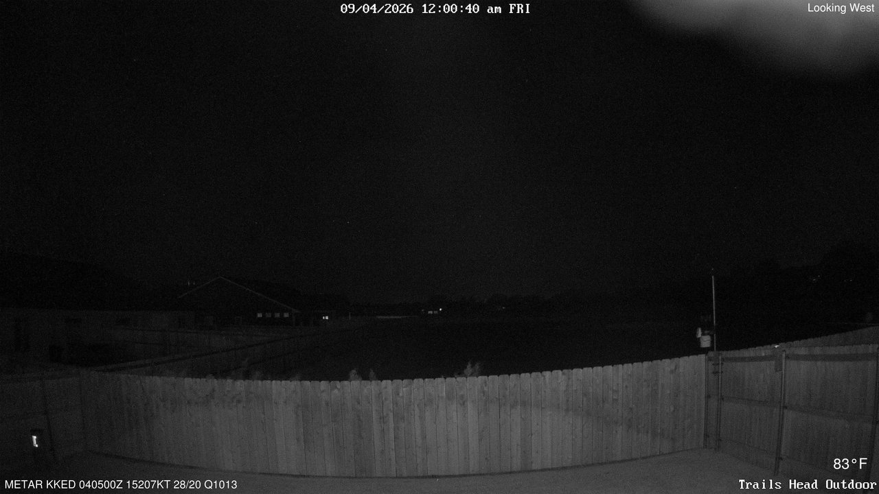 time-lapse frame, Thunder37 webcam