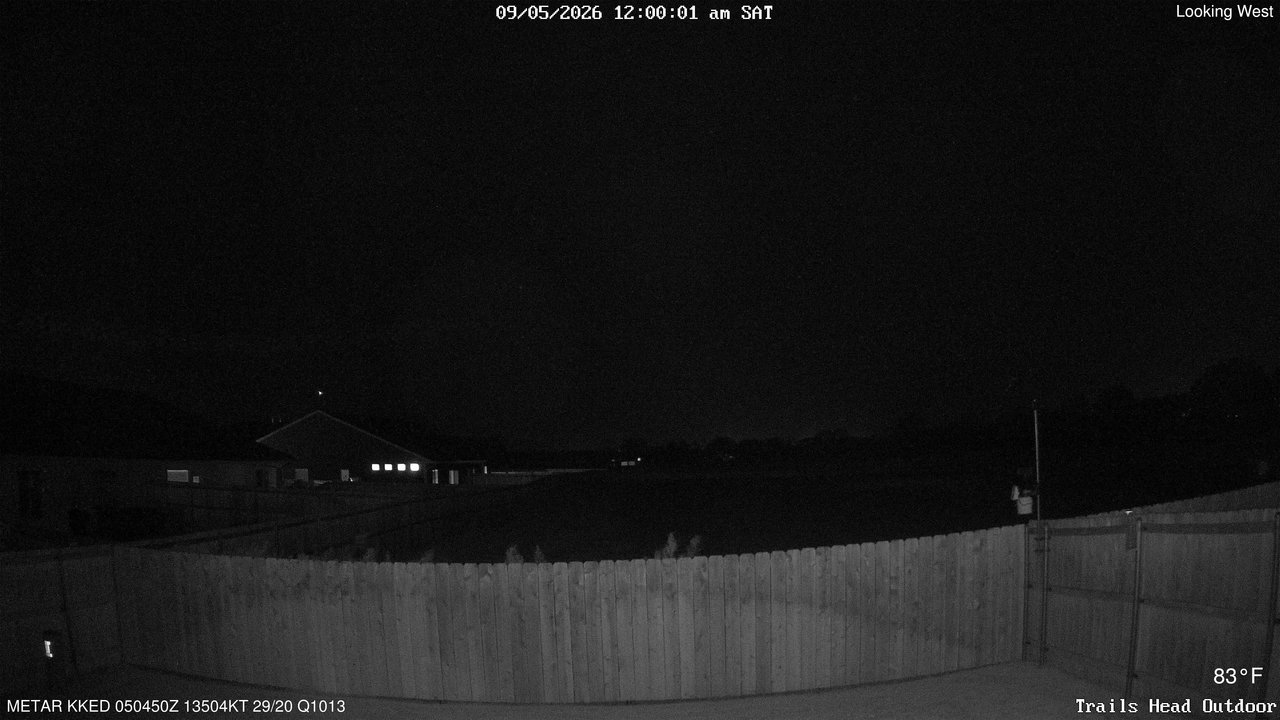 time-lapse frame, Thunder37 webcam
