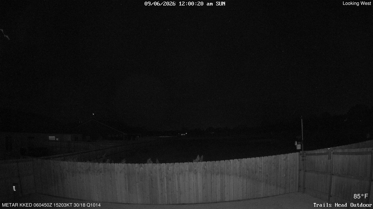 time-lapse frame, Thunder37 webcam