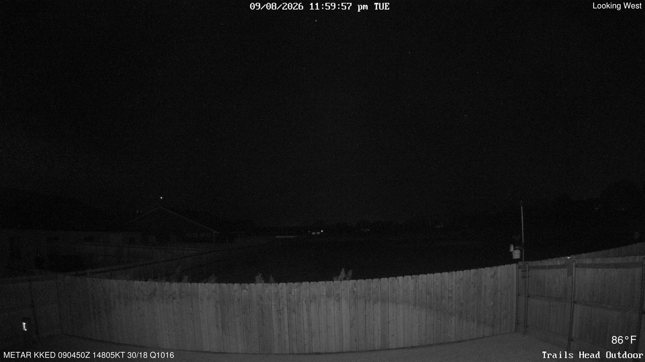 time-lapse frame, Thunder37 webcam