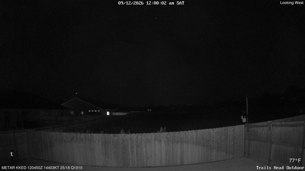 time-lapse frame, Thunder37 webcam