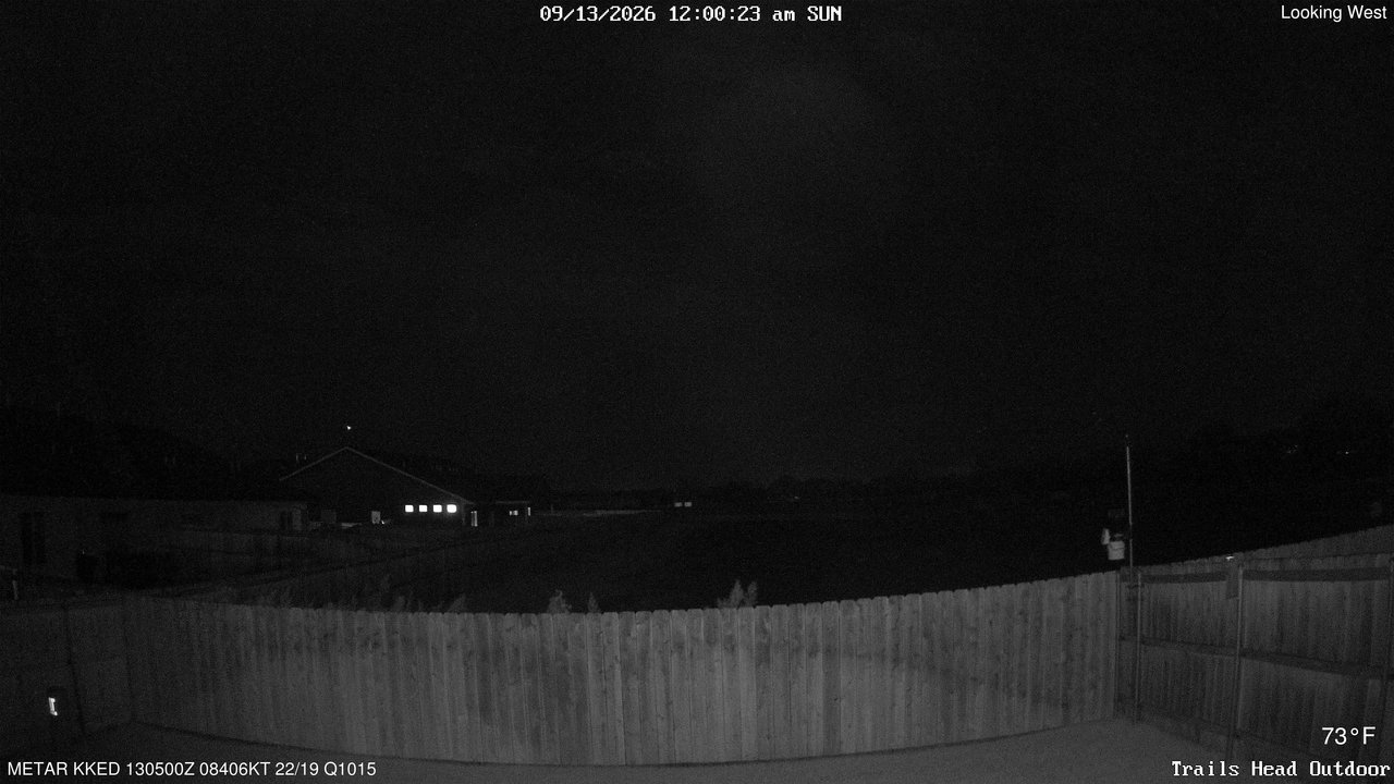 time-lapse frame, Thunder37 webcam
