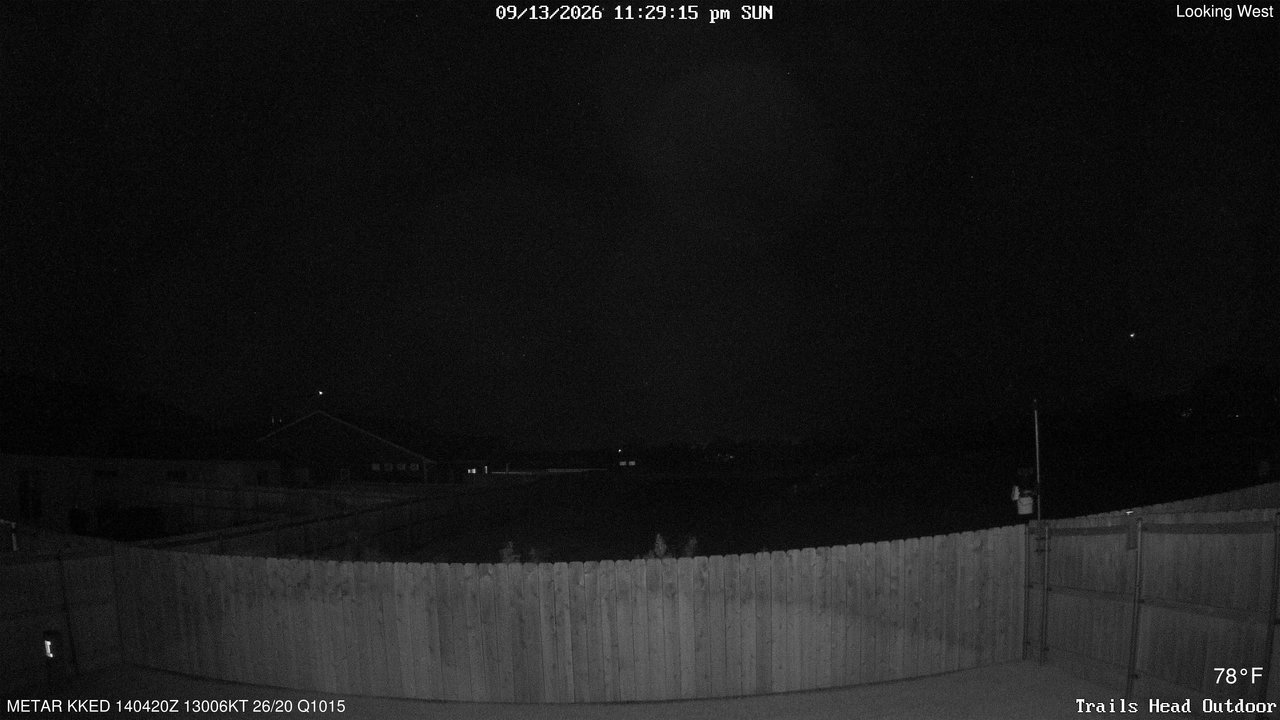 time-lapse frame, Thunder37 webcam