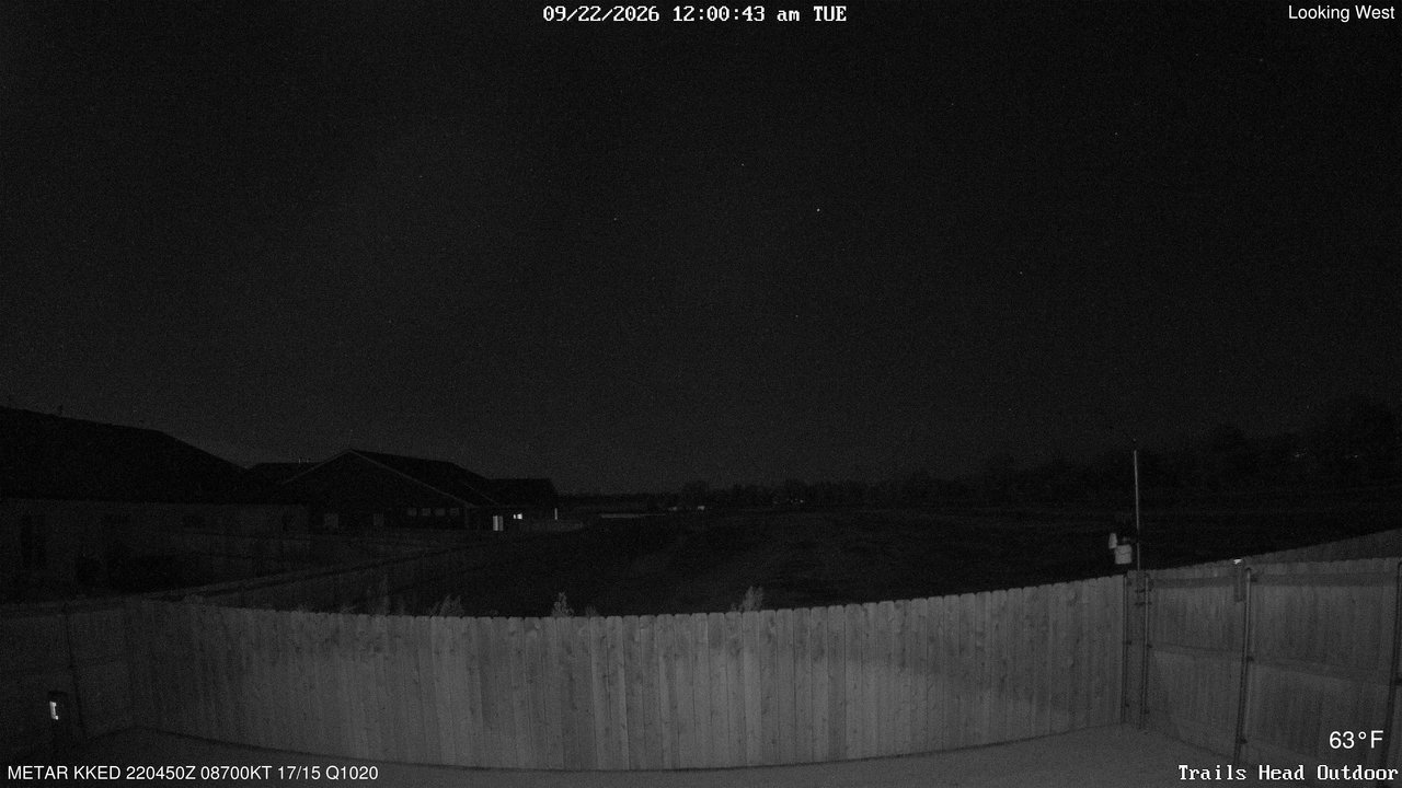 time-lapse frame, Thunder37 webcam