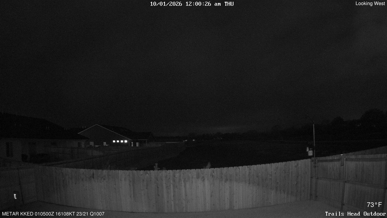 time-lapse frame, Thunder37 webcam