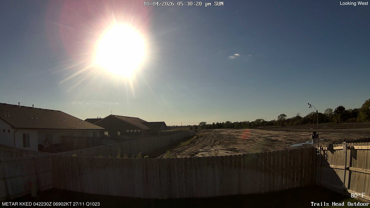 time-lapse frame, Thunder37 webcam