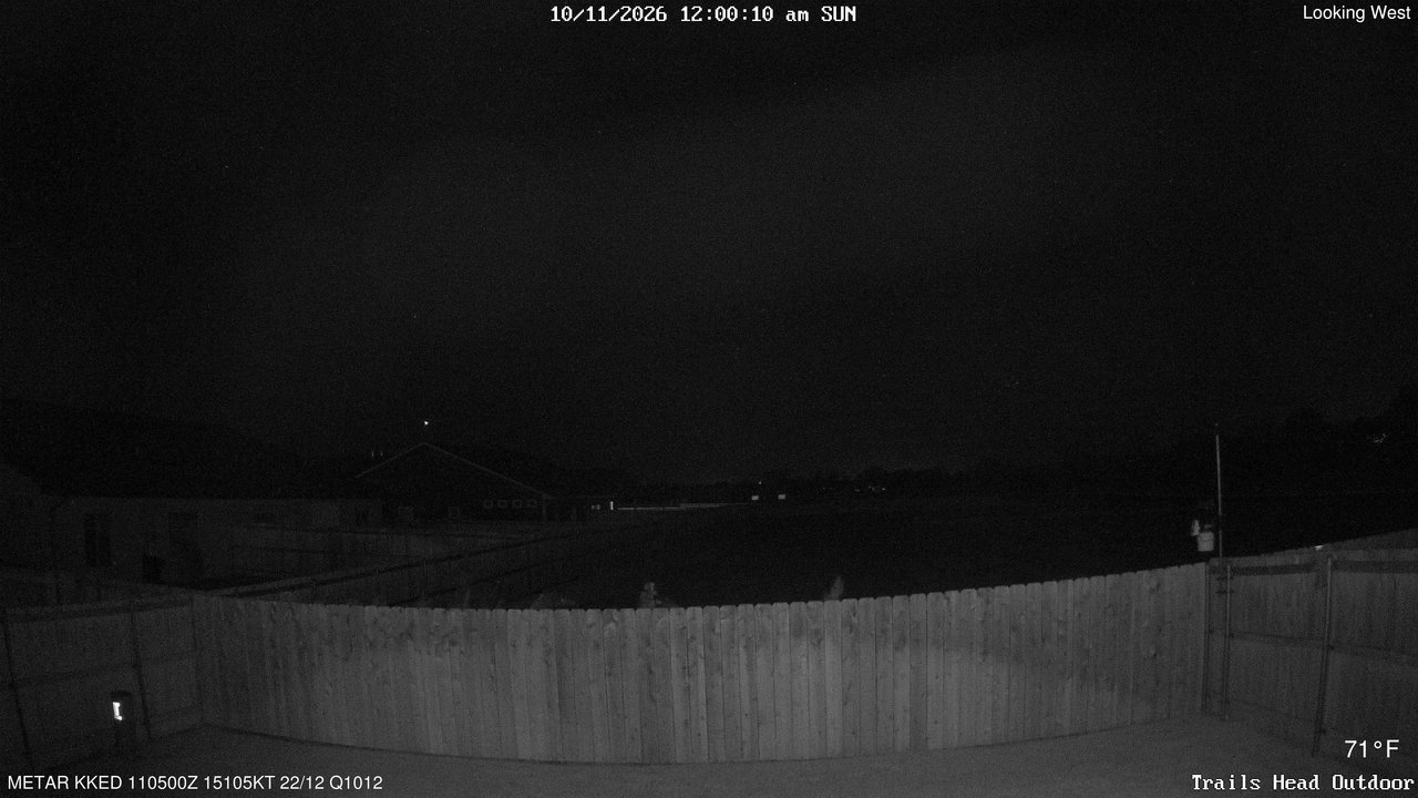 time-lapse frame, Thunder37 webcam