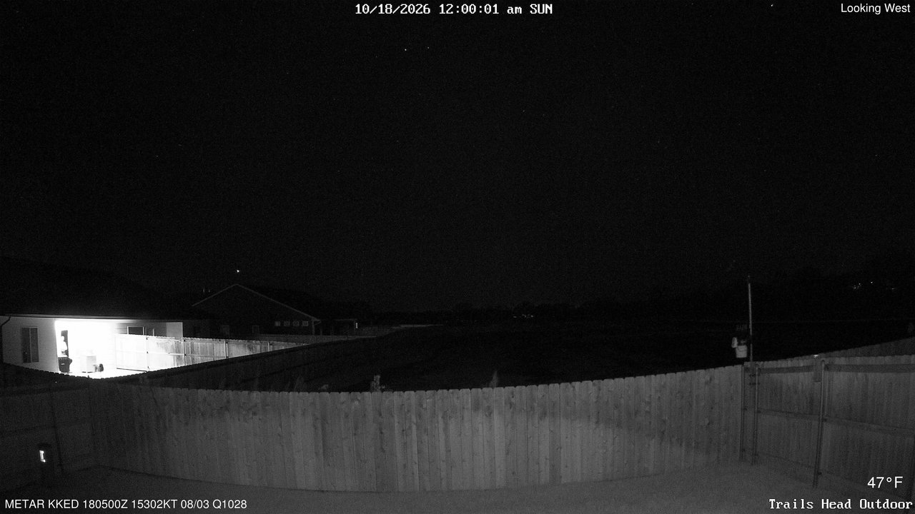 time-lapse frame, Thunder37 webcam