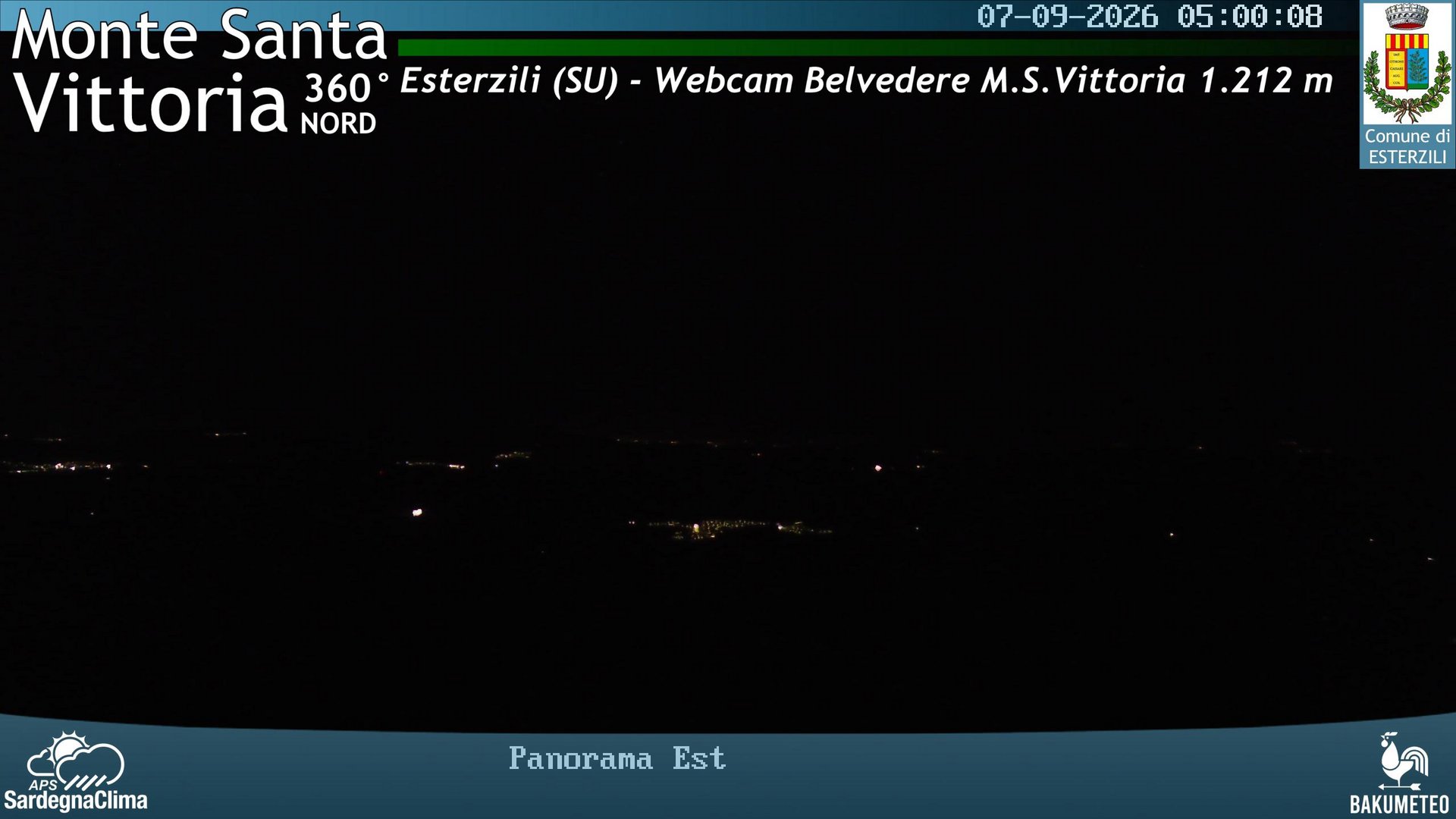 time-lapse frame, Asuni San Giovanni webcam