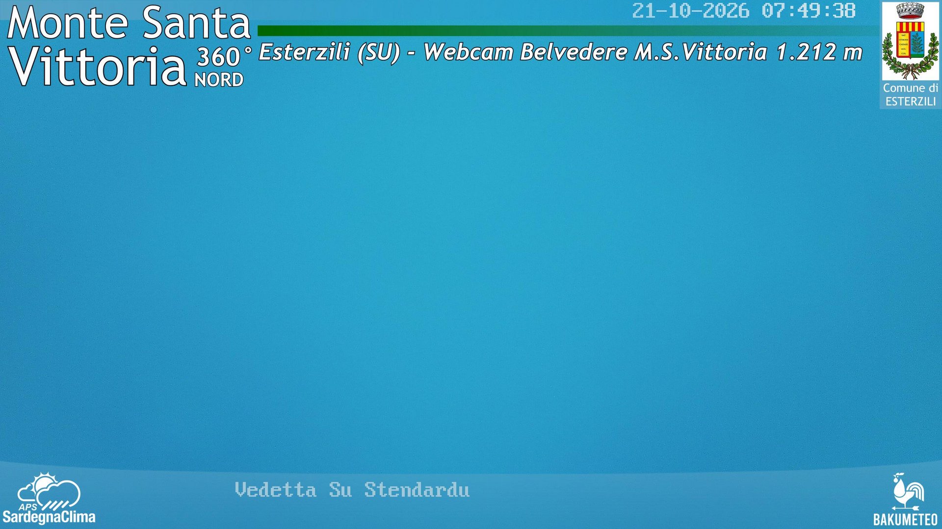 time-lapse frame, Asuni San Giovanni webcam
