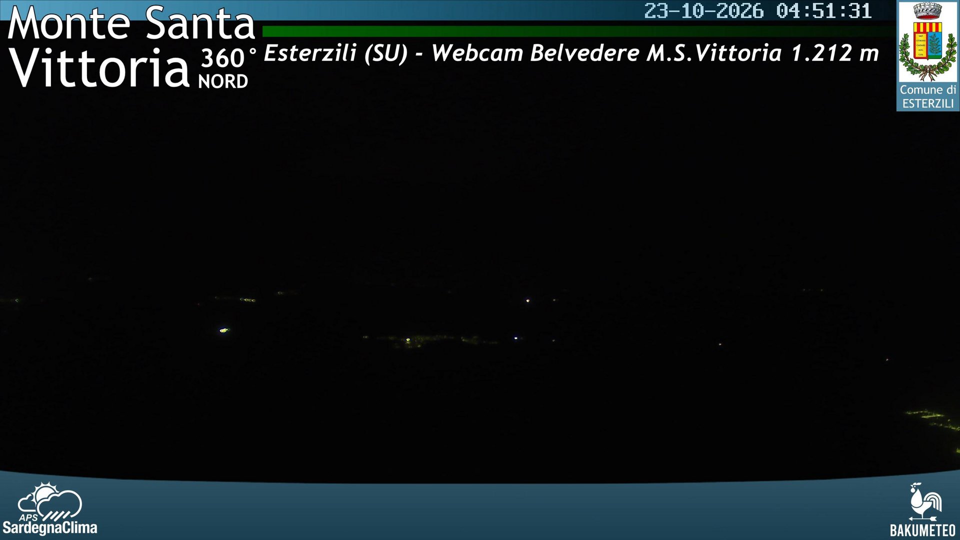 time-lapse frame, Asuni San Giovanni webcam
