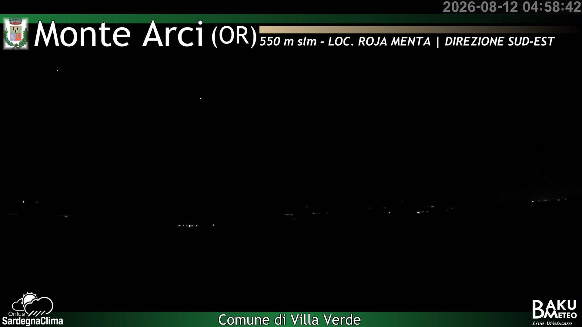 time-lapse frame, Roja Menta webcam