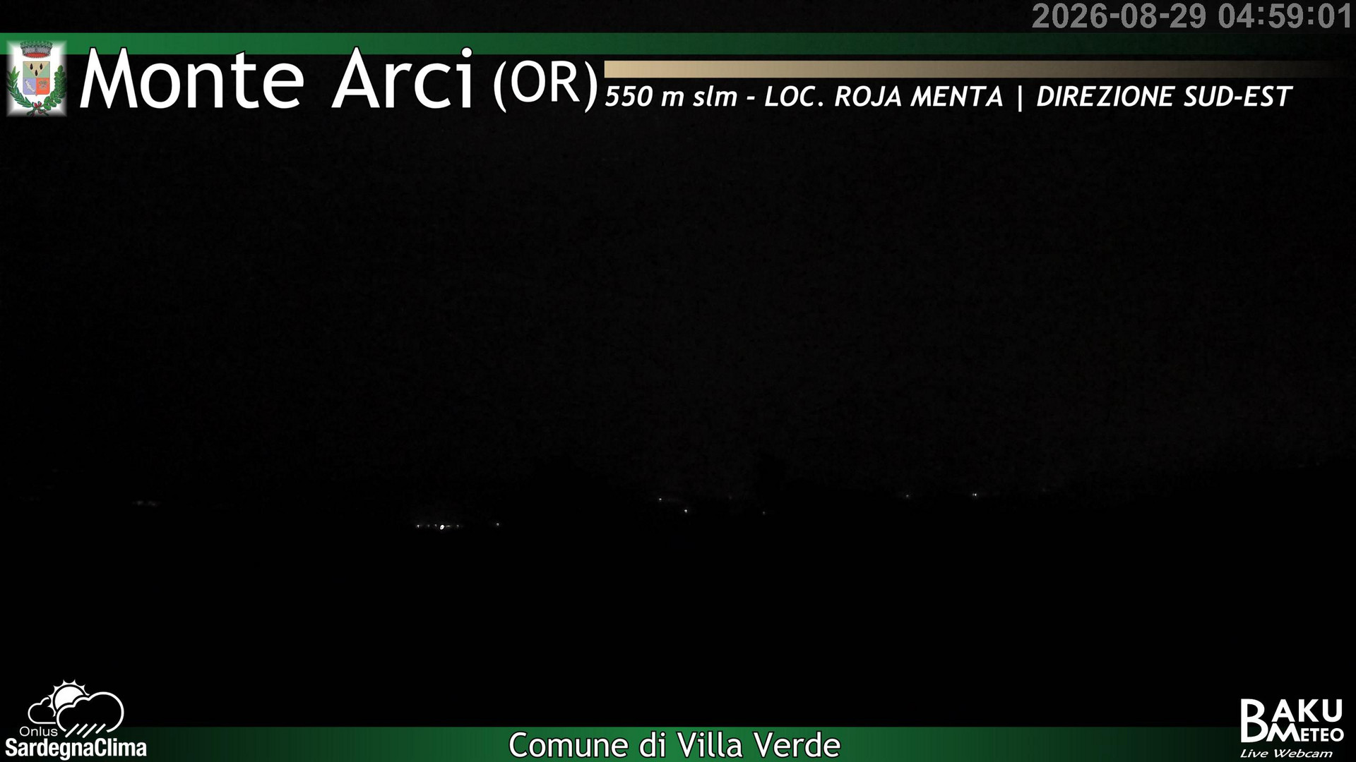 time-lapse frame, Roja Menta webcam